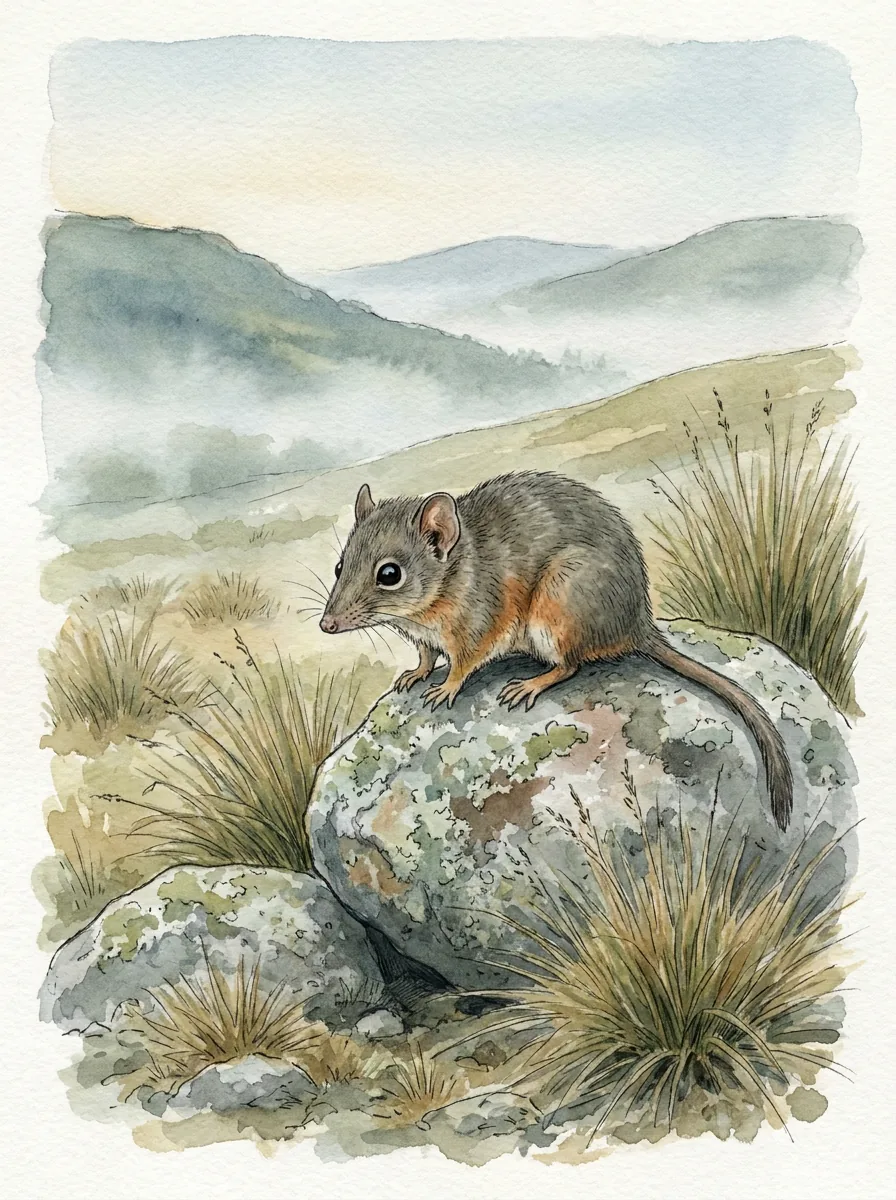 Illustration of Yellow-footed Antechinus